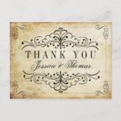 オルネイト フローリッシュ ヴィンテージ ウェディングコレクション ポストカード (正面)