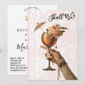 *～* オルネイト A101 カクテル 3 フォト  バチェロレッテ 招待状 (正面/裏面)