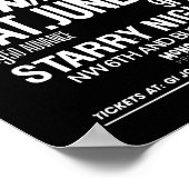 オルネットコールマンジャズヴィンテージ ポスター (角)