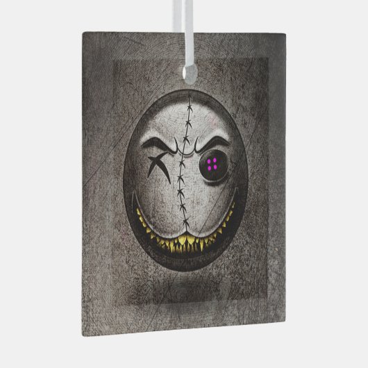 オルネメントエンヴェレスカモジヴィンテージ ガラスオーナメント (正面右)