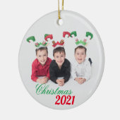 オルネメントロンエンセラミケロネメントドゥノエル セラミックオーナメント (左)