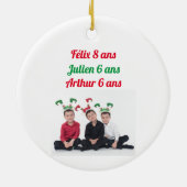 オルネメントロンエンセラミケロネメントドゥノエル セラミックオーナメント (裏面)