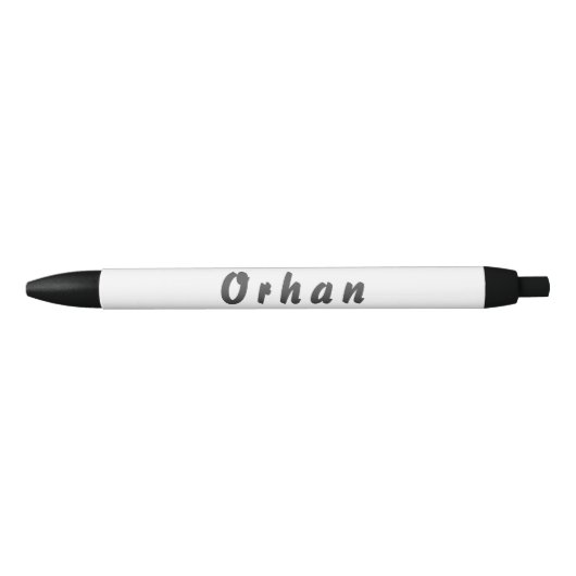 オルハン・クーゲルシュライバー 黒ボールペン (正面)