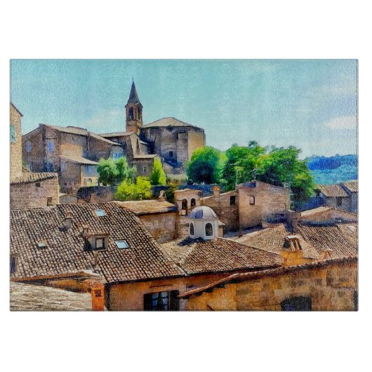 オルビエトイタリアヒルサイド カッティングボード (正面)