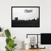 オルビ飛んでいるル高飛行機内1905 ポスター (ホームオフィス)