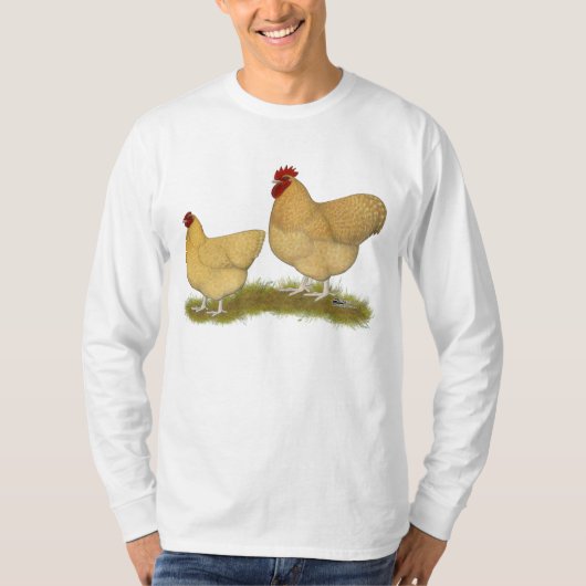 オルピントンズレモンカッコウ Tシャツ (正面)