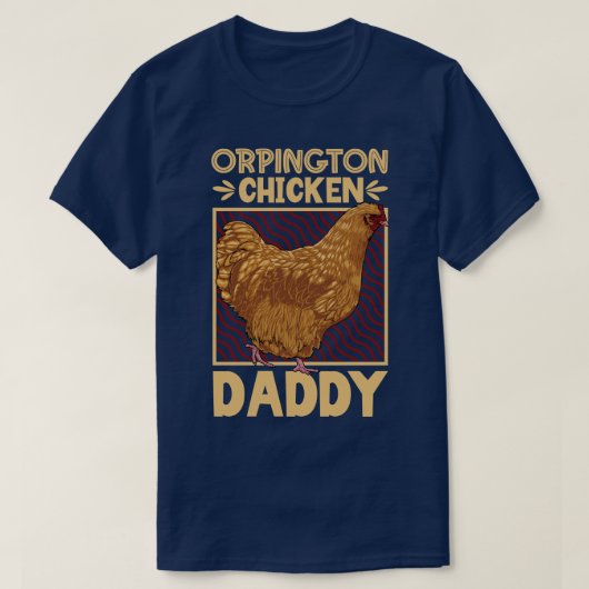 オルピントンチキンダディ Tシャツ (デザイン正面)