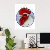 オルピントン頭部の円 ポスター (ホームオフィス)