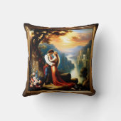 オルフェウスとエウリュディス クッション (裏面)