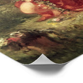 オルフェウスとエウリュディス，春 ポスター (角)