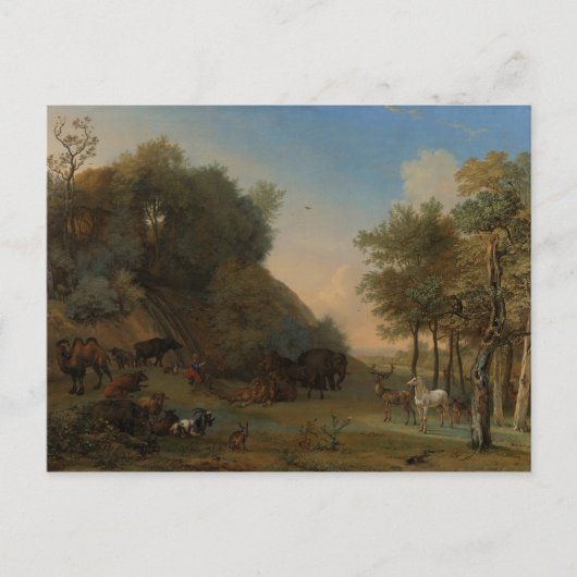 オルフェウスと動物 ポストカード (正面)