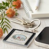 オルフェウス・クリッパー・セーリング キーホルダー (正面右)