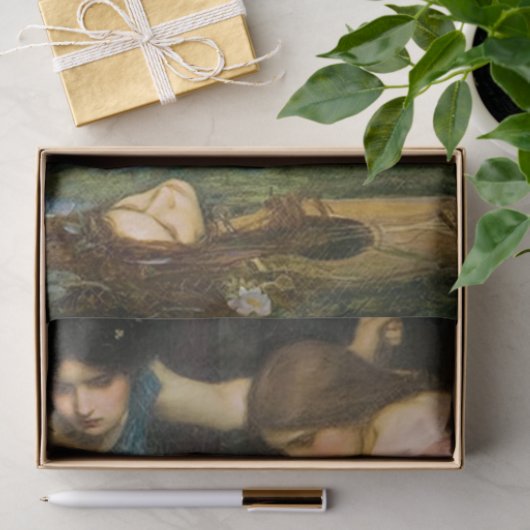 オルフェスの切り離しの頭を見つけるニンフ 薄葉紙 (ギフト)