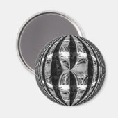 オルブクロムブラック冷蔵庫用マグネットラウンド マグネット (正面/裏面)