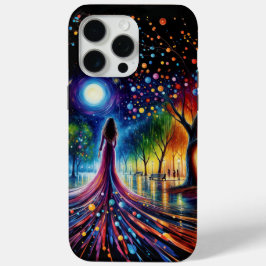 オルブランタン白熱［赤熱］光を放つアートの幻想的な夜空 iPhone 15 PRO MAXケース