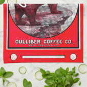 オルベアコーヒー キッチンタオル (折り畳み)