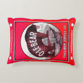 オルベアーコーヒー アクセントクッション (裏面)