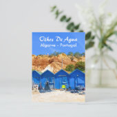 オルホスデアグアポルトガルのアルガルヴフィッシャーマンハッツ ポストカード (スタンド正面)