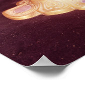 オルモルのベースを持つファブリルの花瓶 ポスター (角)