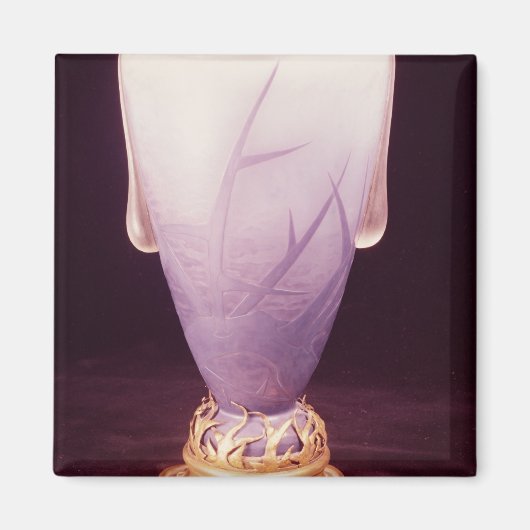 オルモルのベースを持つファブリルの花瓶 マグネット (正面)