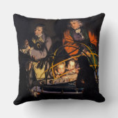 オルリーシステムについて講義する哲学太陽の者 クッション (裏面)