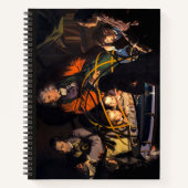 オルリーシステムについて講義する哲学太陽の者 ノートブック (正面)