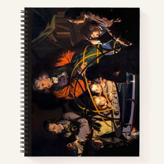 オルリーシステムについて講義する哲学太陽の者 ノートブック (正面)