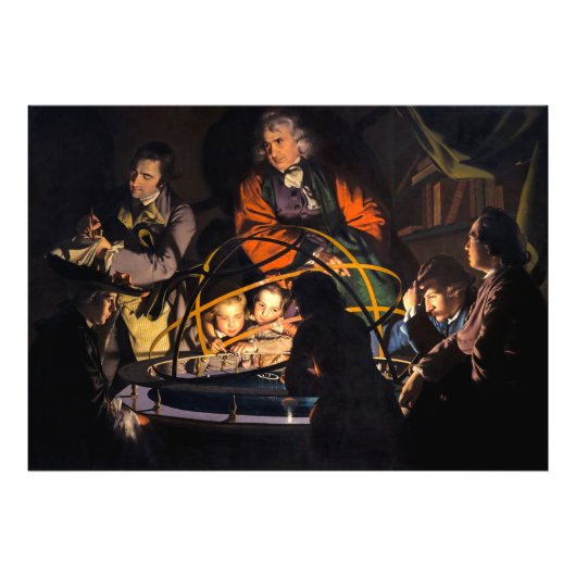 オルリーシステムについて講義する哲学太陽の者 フォトプリント            (正面)