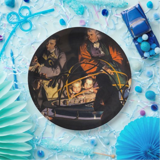 オルリーシステムについて講義する哲学太陽の者 ペーパープレート (パーティー)