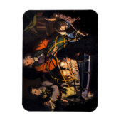 オルリーシステムについて講義する哲学太陽の者 マグネット (縦)