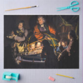 オルリーシステムについて講義する哲学太陽の者 薄葉紙 (クラフト)