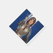 オルレアンの乙女、騎士ヒロイン　ジョアンナーク スタンダードカクテルナプキン (角)