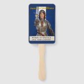 オルレアンの乙女、騎士ヒロイン　ジョアンナーク ハンドファン (裏面)