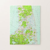 オルレアンマサチューセッツ(1946年)のヴィンテージの地図 ジグソーパズル (縦)