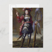 オルレアン前のジョアン・アーク ポストカード (正面/裏面)