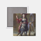 オルレアン前のジョアン・アーク マグネット (正面/裏面)