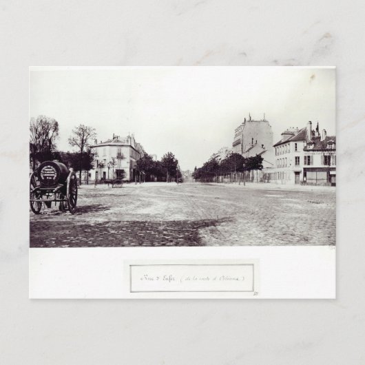 オルレアン街道から見た地獄の通り ポストカード (正面)