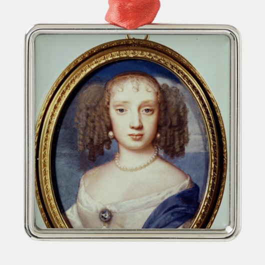 オルレアン、c.1665の公爵夫人 メタルオーナメント (正面)