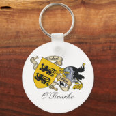 オルーク家紋 キーホルダー (正面)