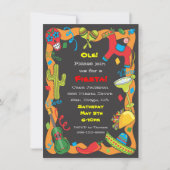 オル！メキシカンフィエスタパーティの招待状 招待状 (正面)
