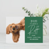 オレたちの1年は犬みたいに荒れた Funny Dog ペルソナライズド カード (スタンド正面)
