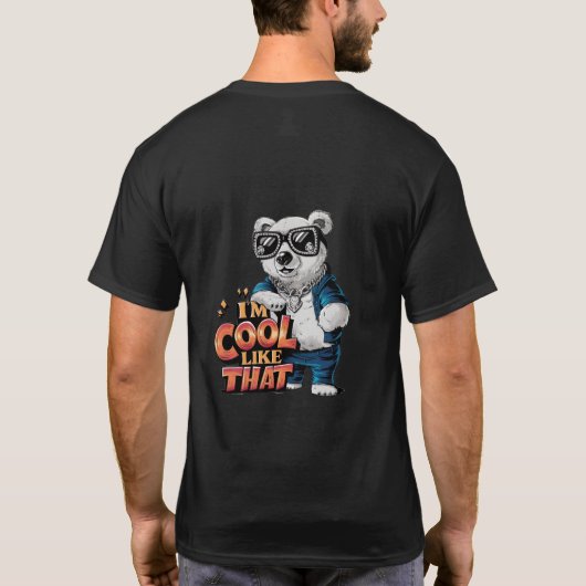 オレはカッコいい Tシャツ (裏面)