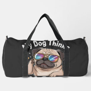 オレはクールだってうちの犬が思ってる。それで十分。 ダッフルバッグ