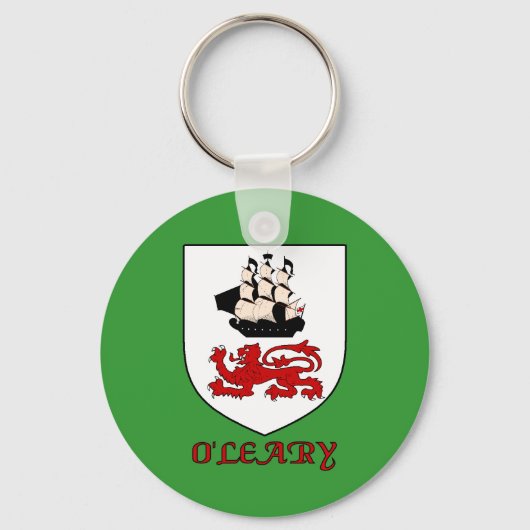 オレアリファミリーシールドキーチェーン キーホルダー (正面)