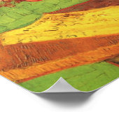 オレアンダースと書籍の花瓶ビンセント・ヴァン・ゴッホ ポスター (角)