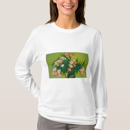 オレアンダースバイビンセント・ヴァン・ゴッホ Tシャツ (正面)