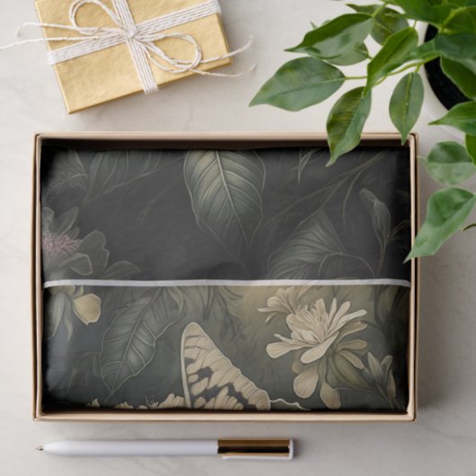 オレアンダー魔法、Moth in Twilight 薄葉紙 (ギフト)