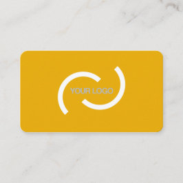 オレエレガントンジカード。カスタマイズロゴを付けます。 名刺