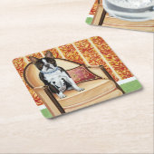 オレオクッキーボストン スクエアペーパーコースター (アングル)