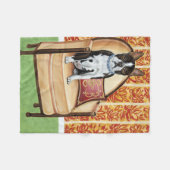 オレオクッキーボストン フリースブランケット (正面(横))